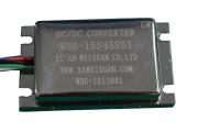 功率5W輸入15V兩路輸出+45V和+5V高溫DC-DC電源模塊